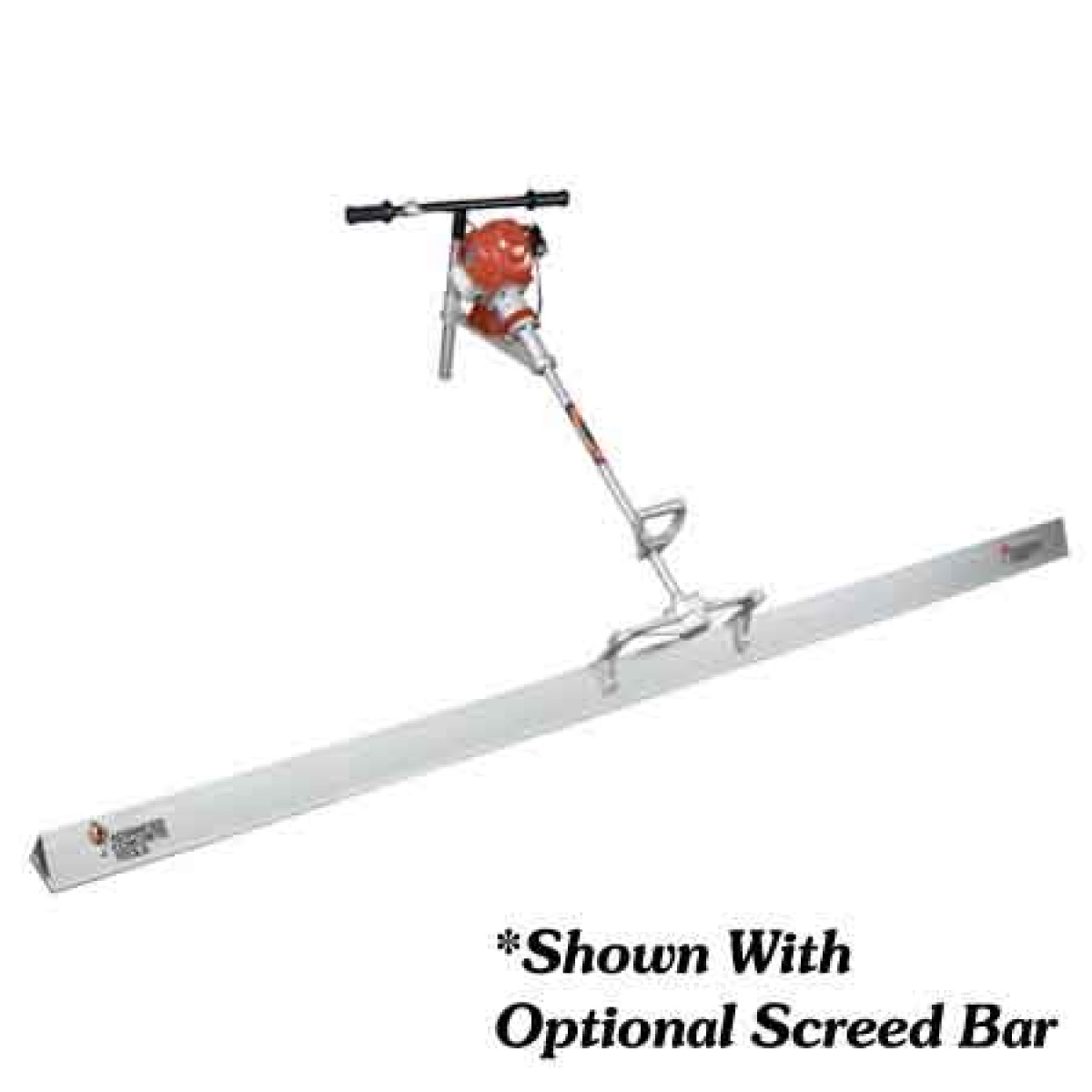 Concrete Screed Vibratory Kit, 6000 RPM Concrete Finishing