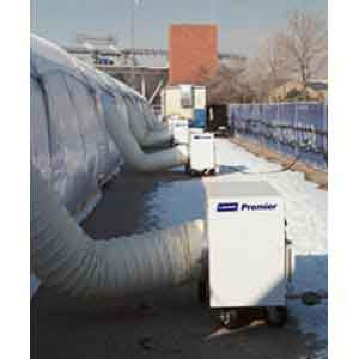 LB White Premier 350-DF LP/NG Dual Fuel Tent Heater 350,000 BTU