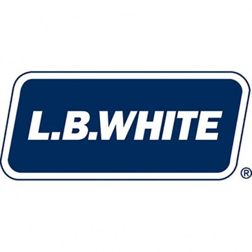 LB White 30161 Steel Exhaust Pipe Extension