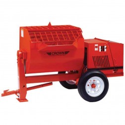 16 cu/ft Hydraulic Mortar Mixer 7.5HP Electric 220V-3P 16SH-E73 by Crown Pintle Hitch