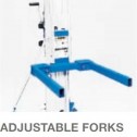 Genie Optional Adjustable forks w/std forks for SLA Lifts